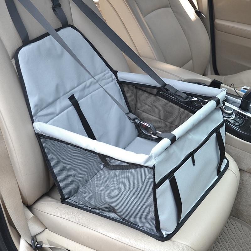 Safe Travel With Pet Car Seat And Sturdy Harness Straps