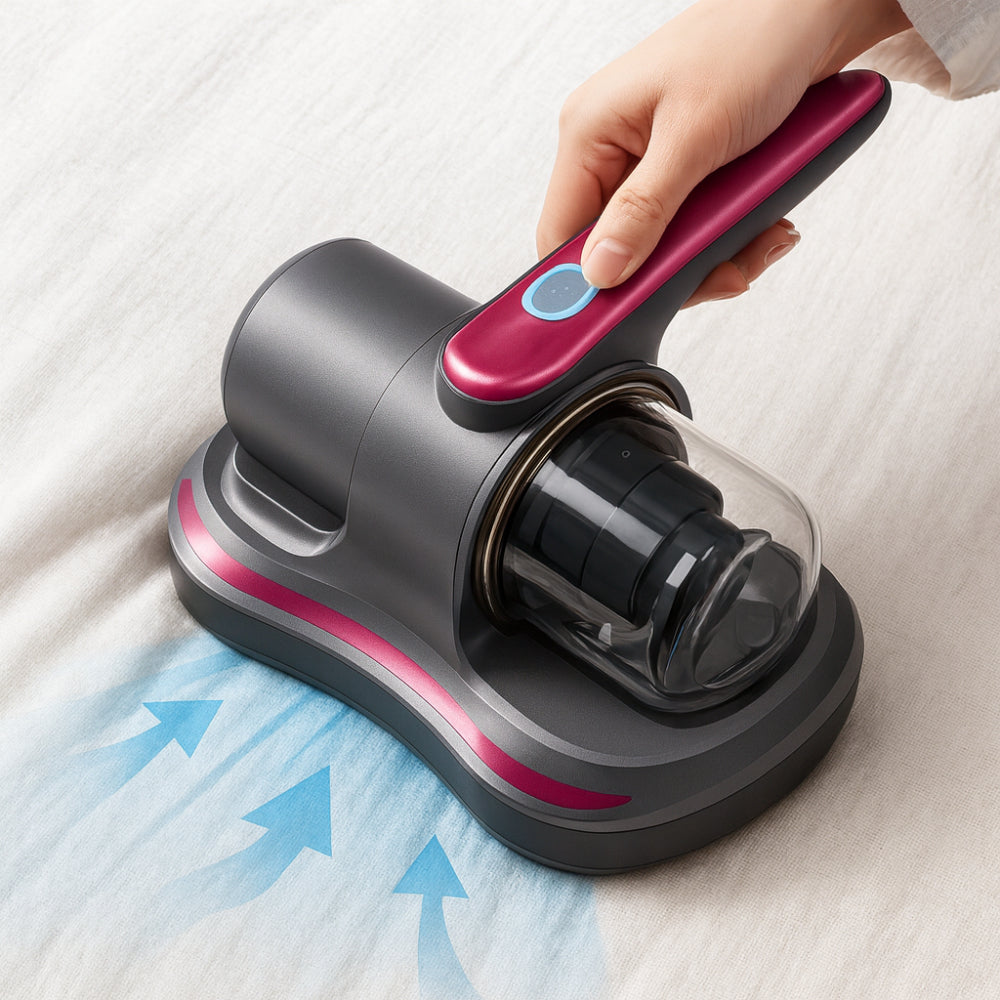 Small Cordless Handheld Vacuum With USB Charging For Mattresses And Upholstery