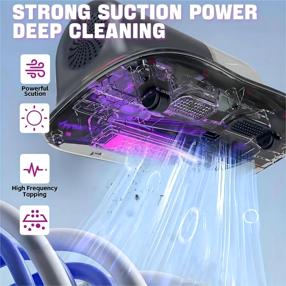 Small Cordless Handheld Vacuum With USB Charging For Mattresses And Upholstery