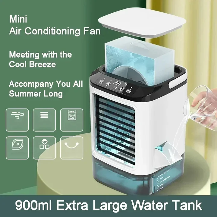 Three Speed Portable Cooling Unit For Small Spaces
