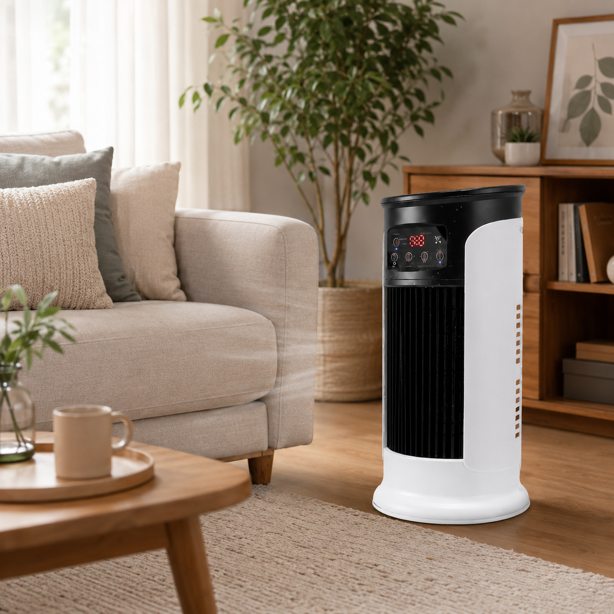 Small Portable Cooling Unit With Dehumidifier For All-Season Comfort