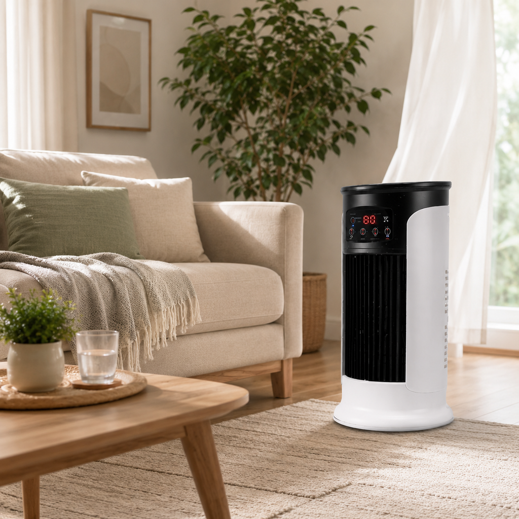 Small Portable Cooling Unit With Dehumidifier For All-Season Comfort