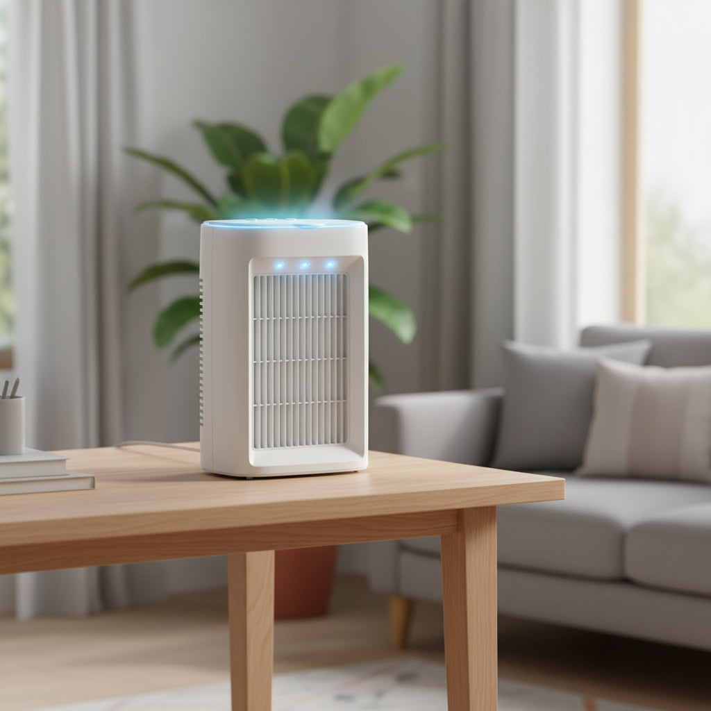 Portable USB Humidifier With Cool Mist And Three Speed Settings