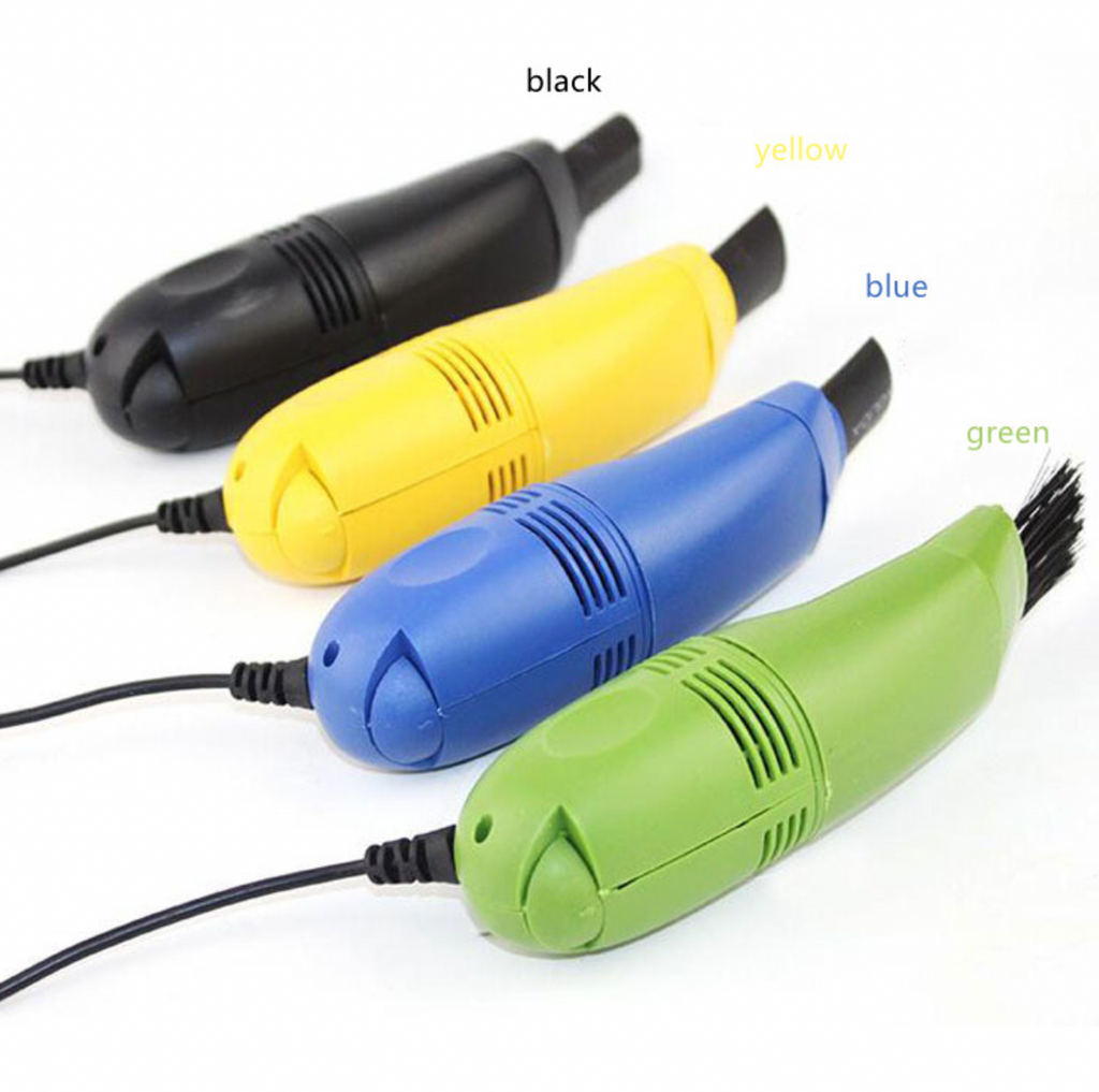 USB Keyboard Vacuum Cleaner With LED Light For Electronics, Multi-Use Dust Removal