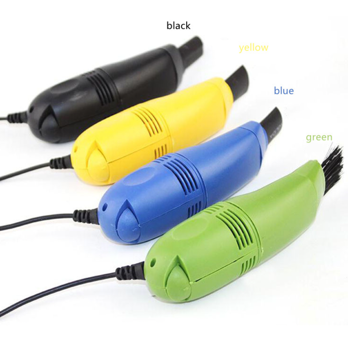 USB Keyboard Vacuum Cleaner With LED Light For Electronics, Multi-Use Dust Removal
