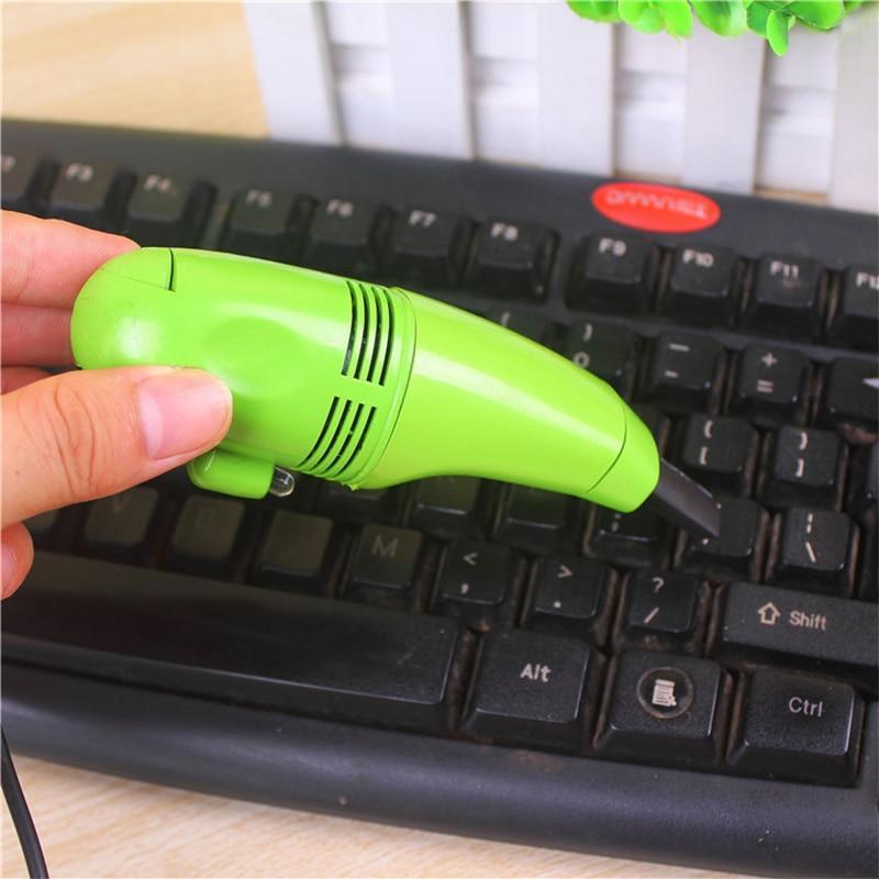 USB Keyboard Vacuum Cleaner With LED Light For Electronics, Multi-Use Dust Removal