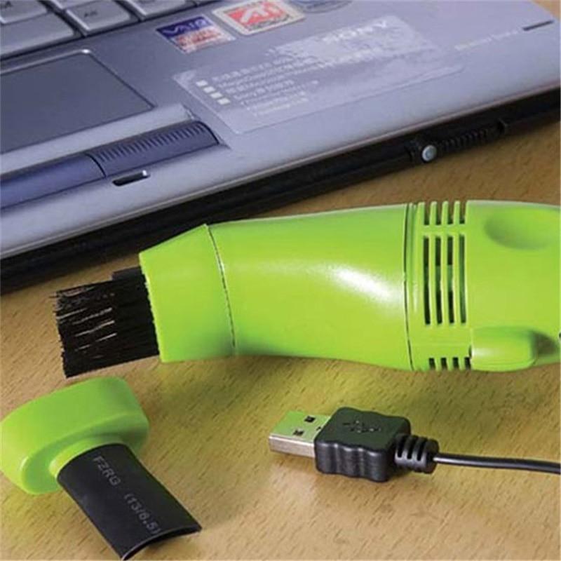 USB Keyboard Vacuum Cleaner With LED Light For Electronics, Multi-Use Dust Removal