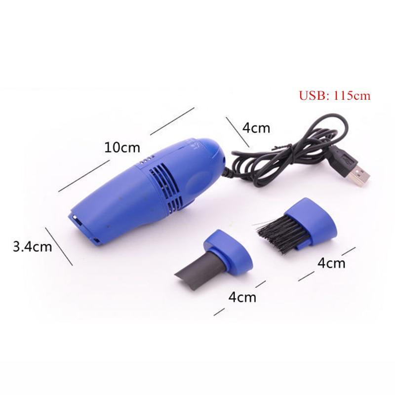 USB Keyboard Vacuum Cleaner With LED Light For Electronics, Multi-Use Dust Removal