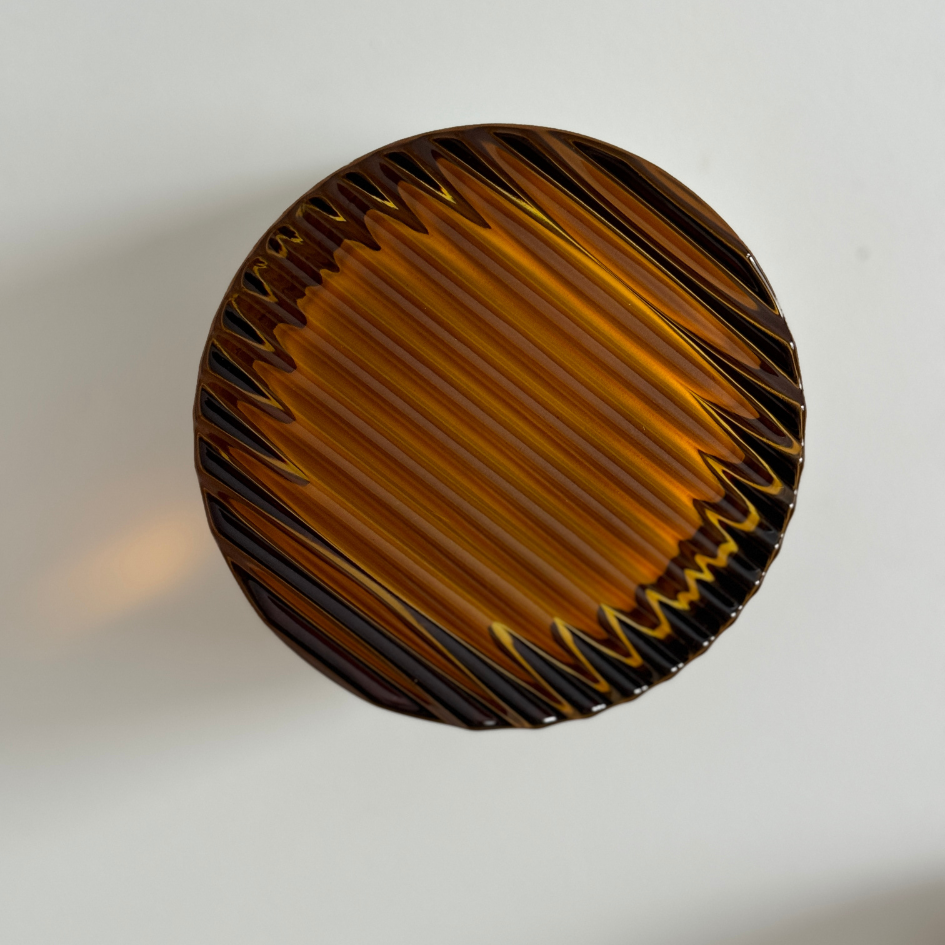 Sleek Glass Wall Sconce With Integrated LED Lighting For Modern Homes