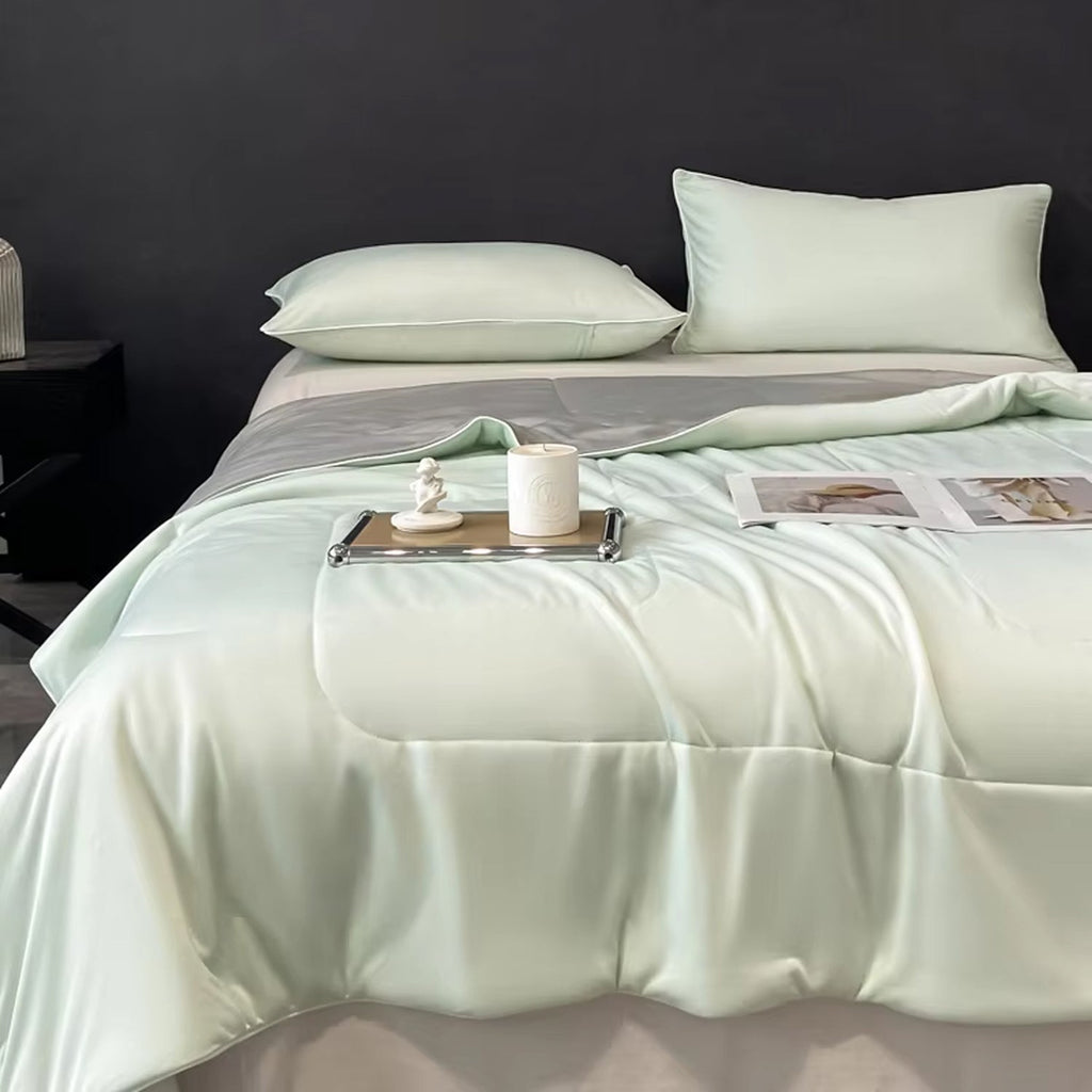 Q-Max Fabric Dual-Sided Cooling Blanket For Hot Sleepers