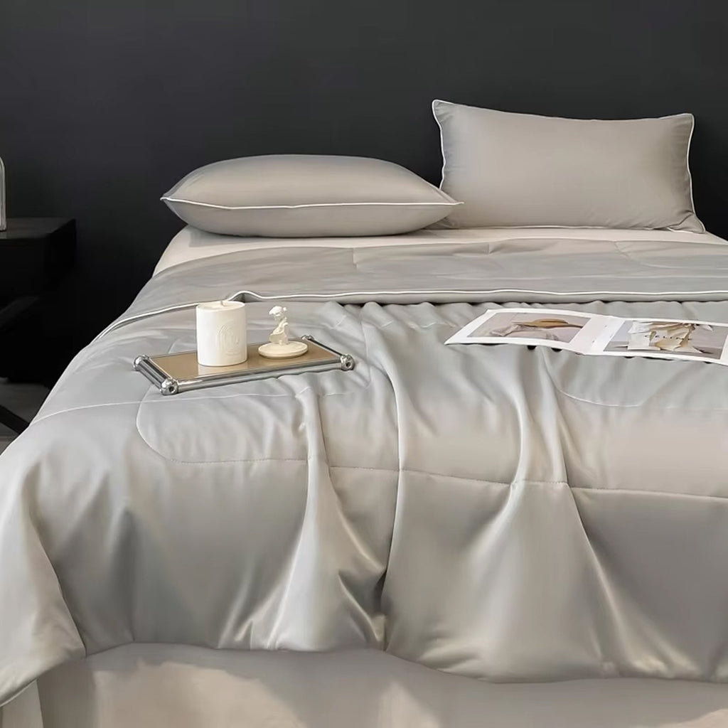 Q-Max Fabric Dual-Sided Cooling Blanket For Hot Sleepers