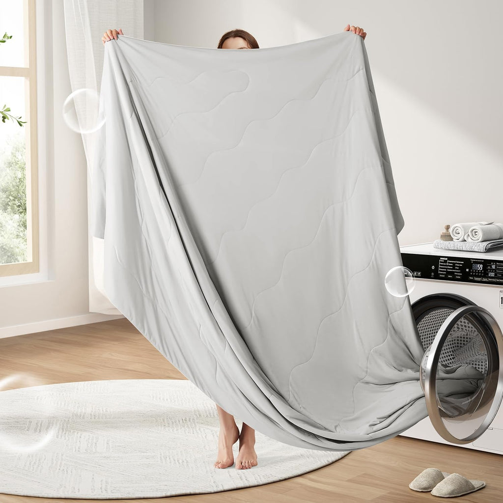 Q-Max Fabric Dual-Sided Cooling Blanket For Hot Sleepers