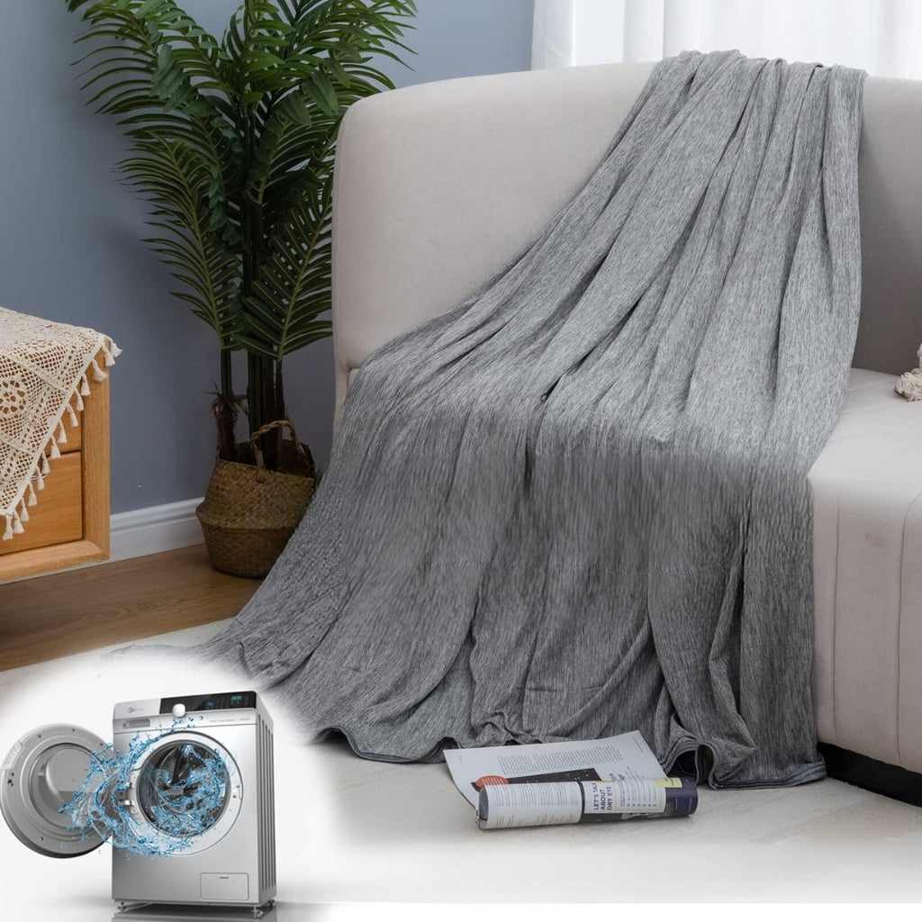 IceFabric Cotton Cooling Blanket For Lightweight Breathable Sleep