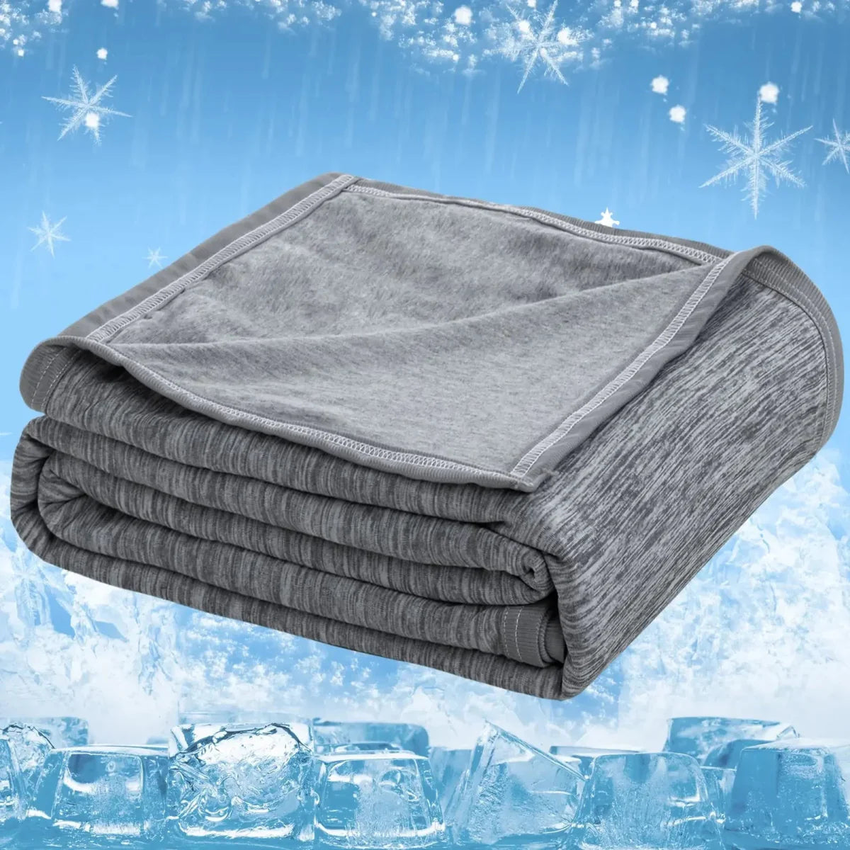 GLACILUX Cooling Blanket With Temperature Regulation And Moisture-Wicking Fabric
