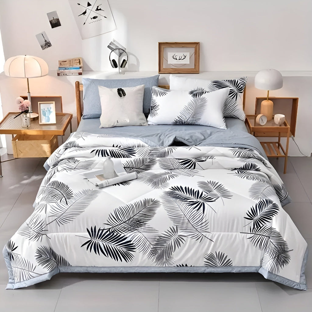 Lightweight Cooling Bed Blanket With Soft Cotton For Hot Sleepers