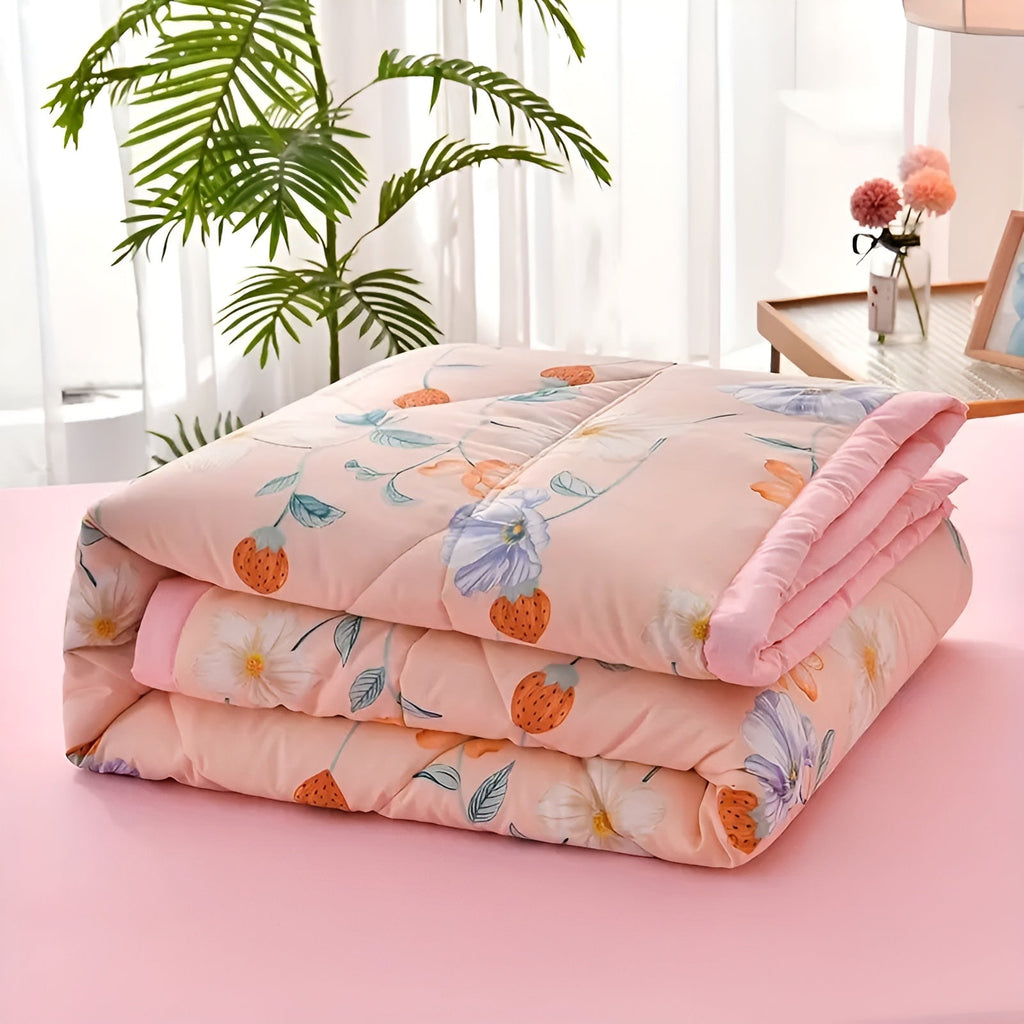 Lightweight Cooling Bed Blanket With Soft Cotton For Hot Sleepers