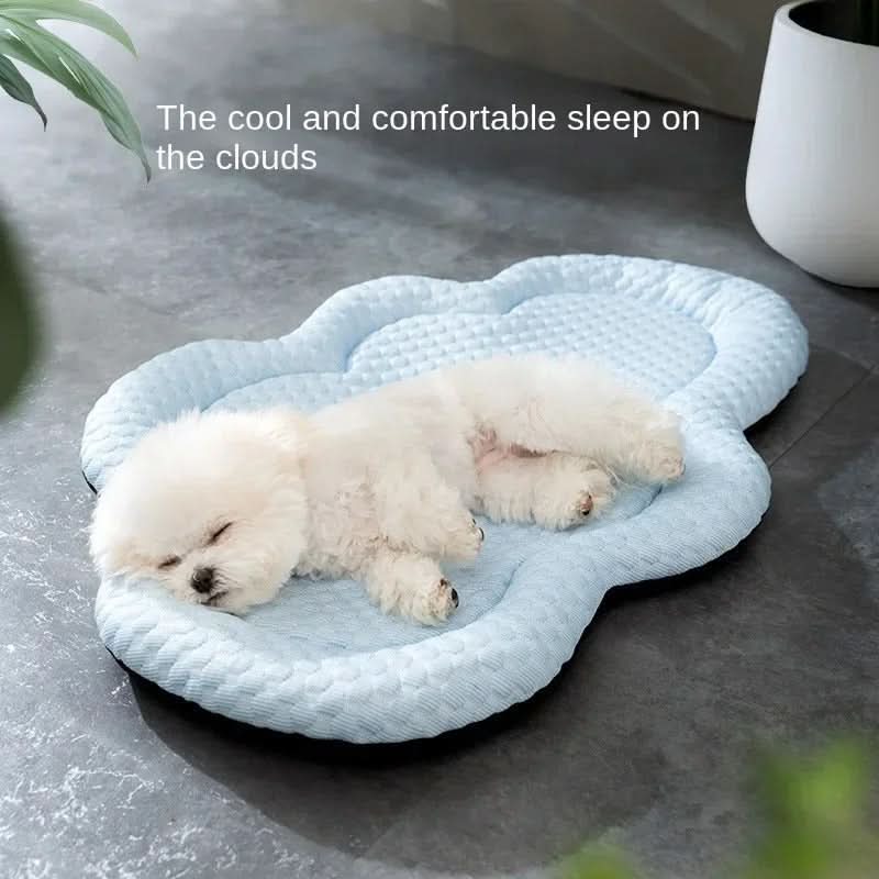 Pet Cooling Mat With Temperature Regulating Fibers For All Seasons