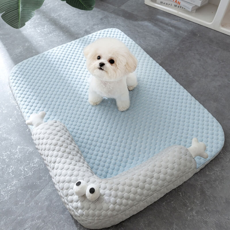 Dog Bed With Cooling Technology And Non Slip Comfort For Ultimate Comfort