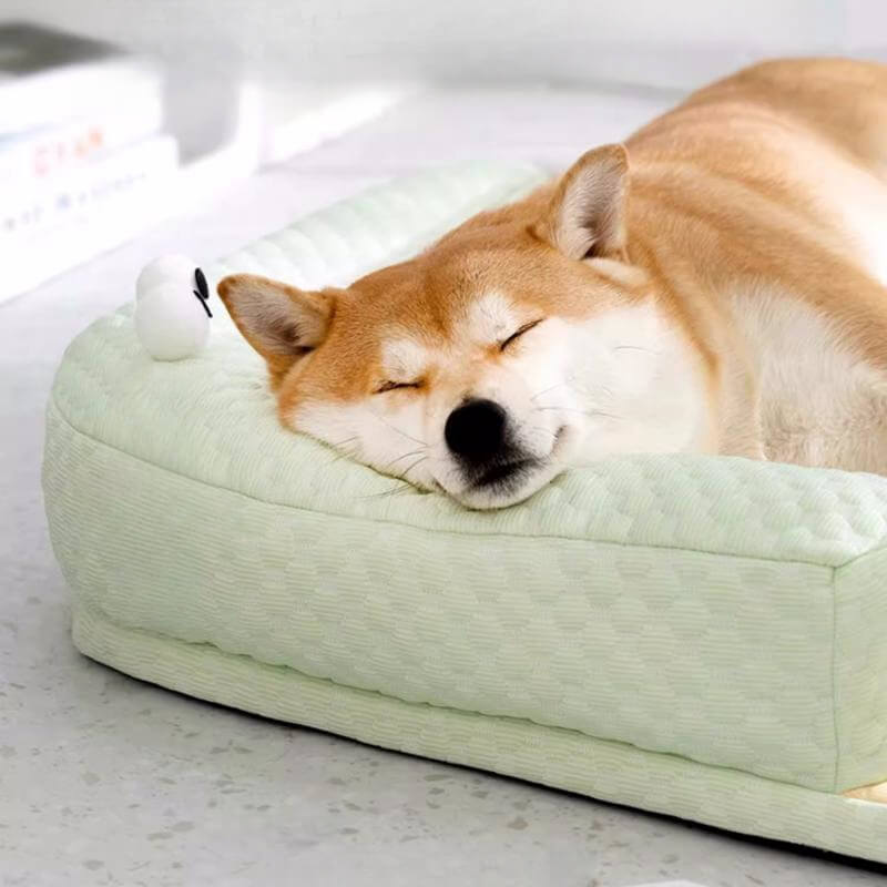 Dog Bed With Cooling Technology And Non Slip Comfort For Ultimate Comfort