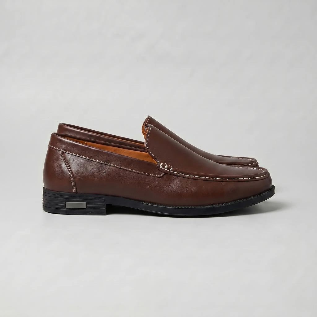 Men's Slip-On Loafers -  Office Wear - Ormexis