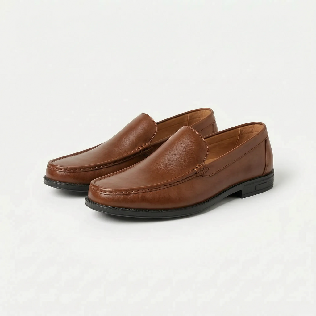 Men's Slip-On Loafers -  Office Wear - Ormexis