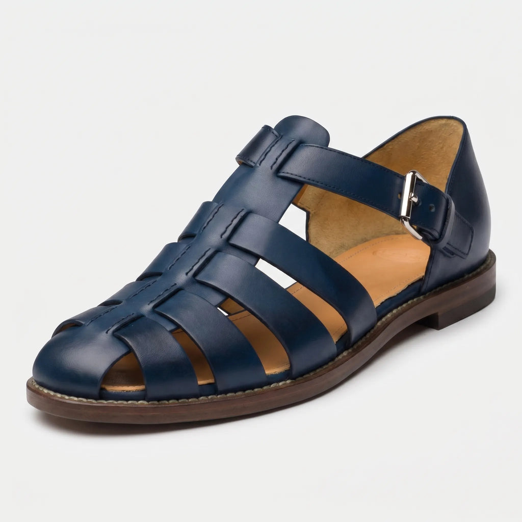 Closed-Toe Caged Sandals -  Summer City Walks - Ormexis