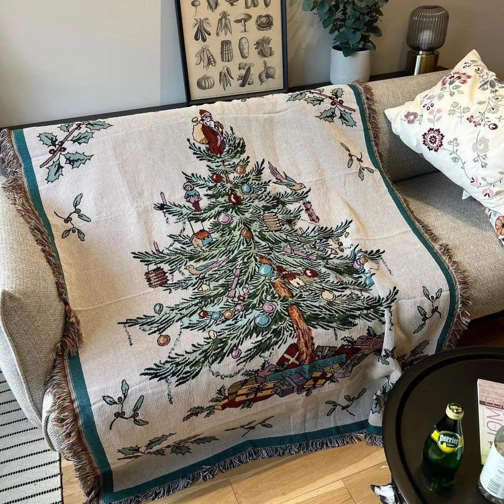 Nutcracker And Stars Christmas Blanket In Soft Fleece For Warmth And Comfort