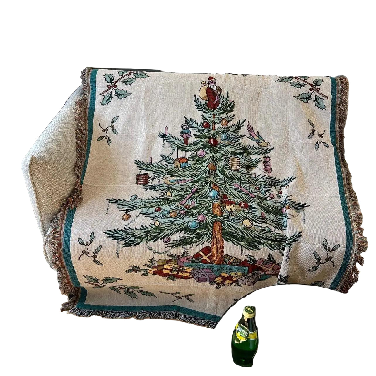 Nutcracker And Stars Christmas Blanket In Soft Fleece For Warmth And Comfort