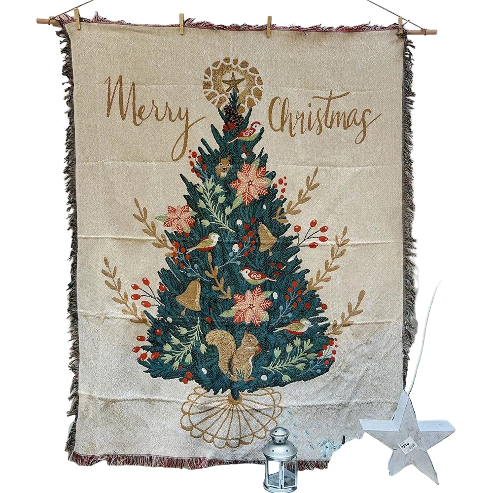 Nutcracker And Stars Christmas Blanket In Soft Fleece For Warmth And Comfort
