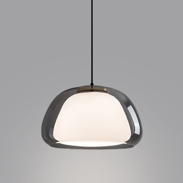 Aurora Milk Glass Pendant Light For Modern Ceiling Decor