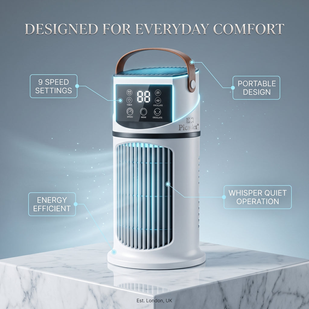 Veltrix – Small Air Conditioner Portable AC Fan | ormexis