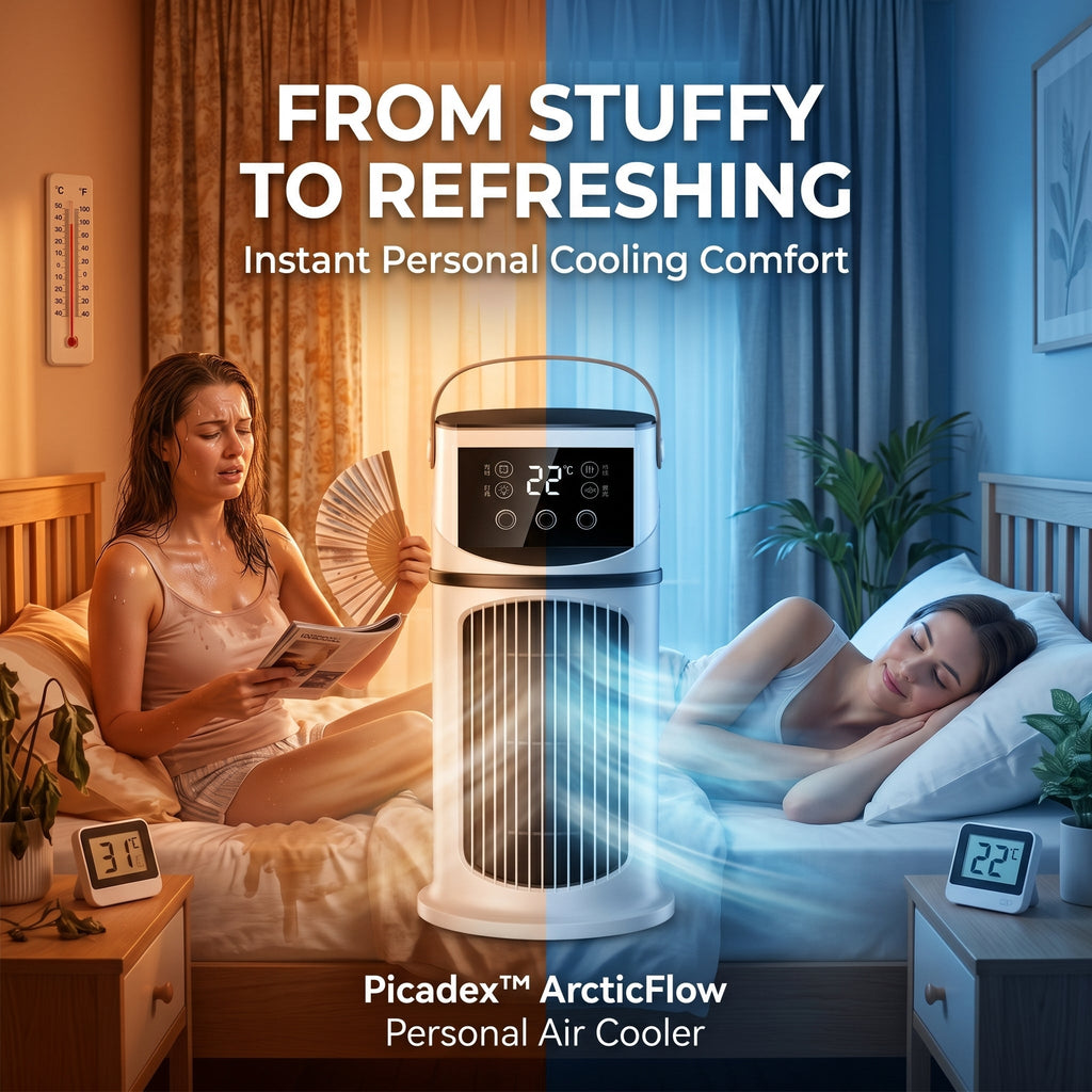 Veltrix – Small Air Conditioner Portable AC Fan | ormexis