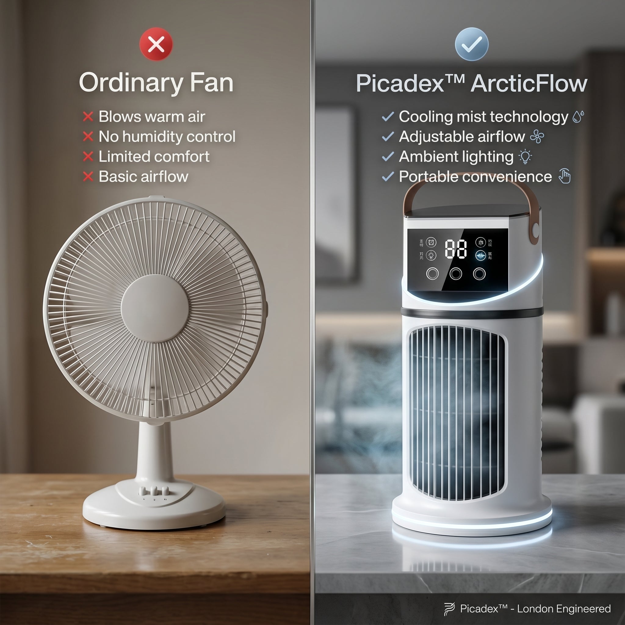 Veltrix – Small Air Conditioner Portable AC Fan | ormexis