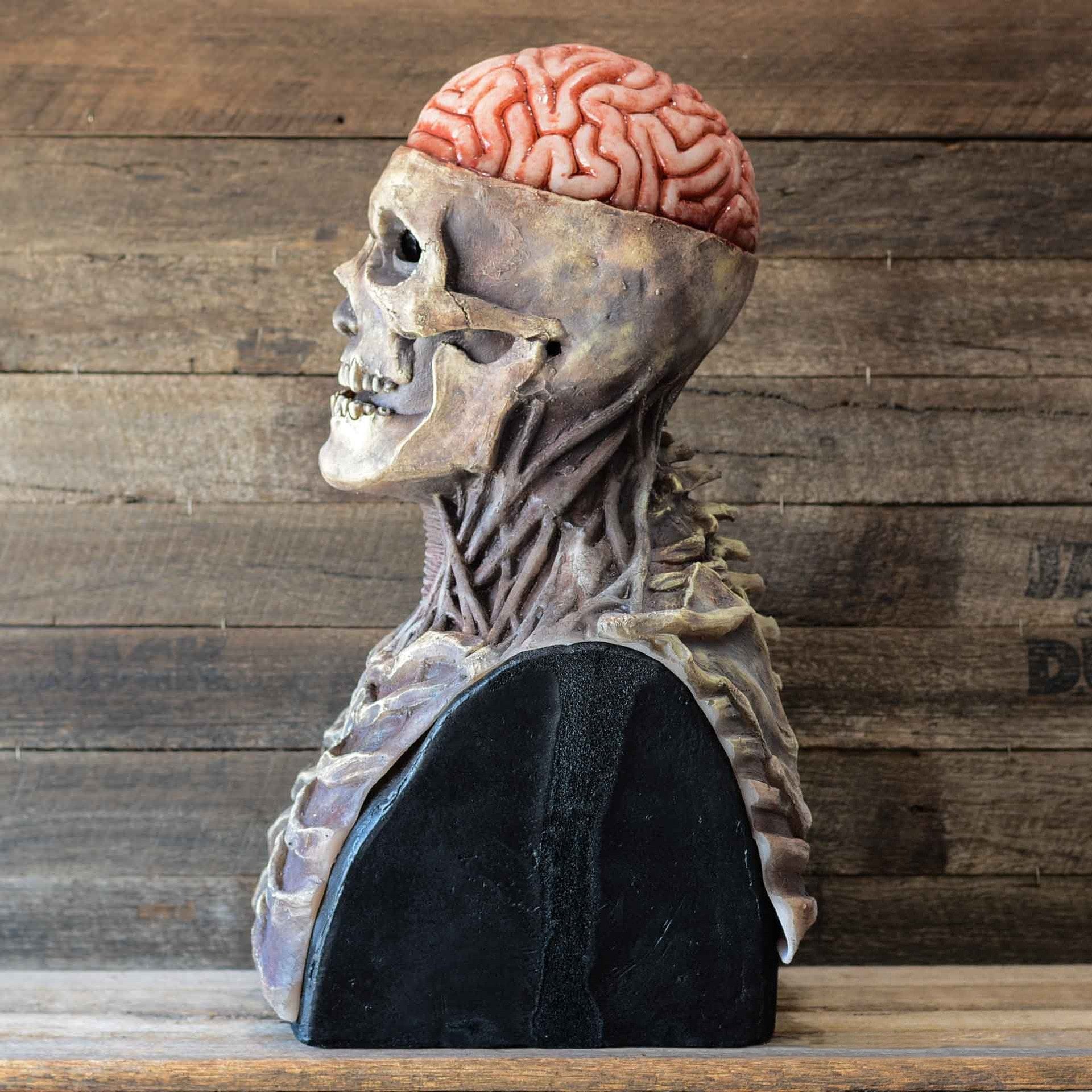 Realistic Skeleton Mask With Movable Jaw For Halloween