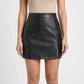 High-Waisted Textured Skirt -  Evening Wear Styling - Ormexis