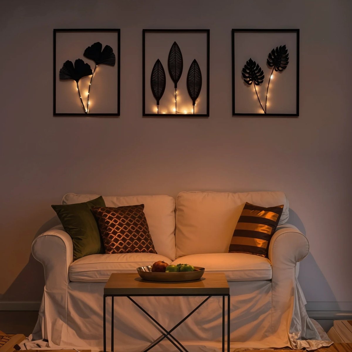 AuraNest Frame Lamp Bundle With Multicolor Lighting For Cozy Ambient Spaces