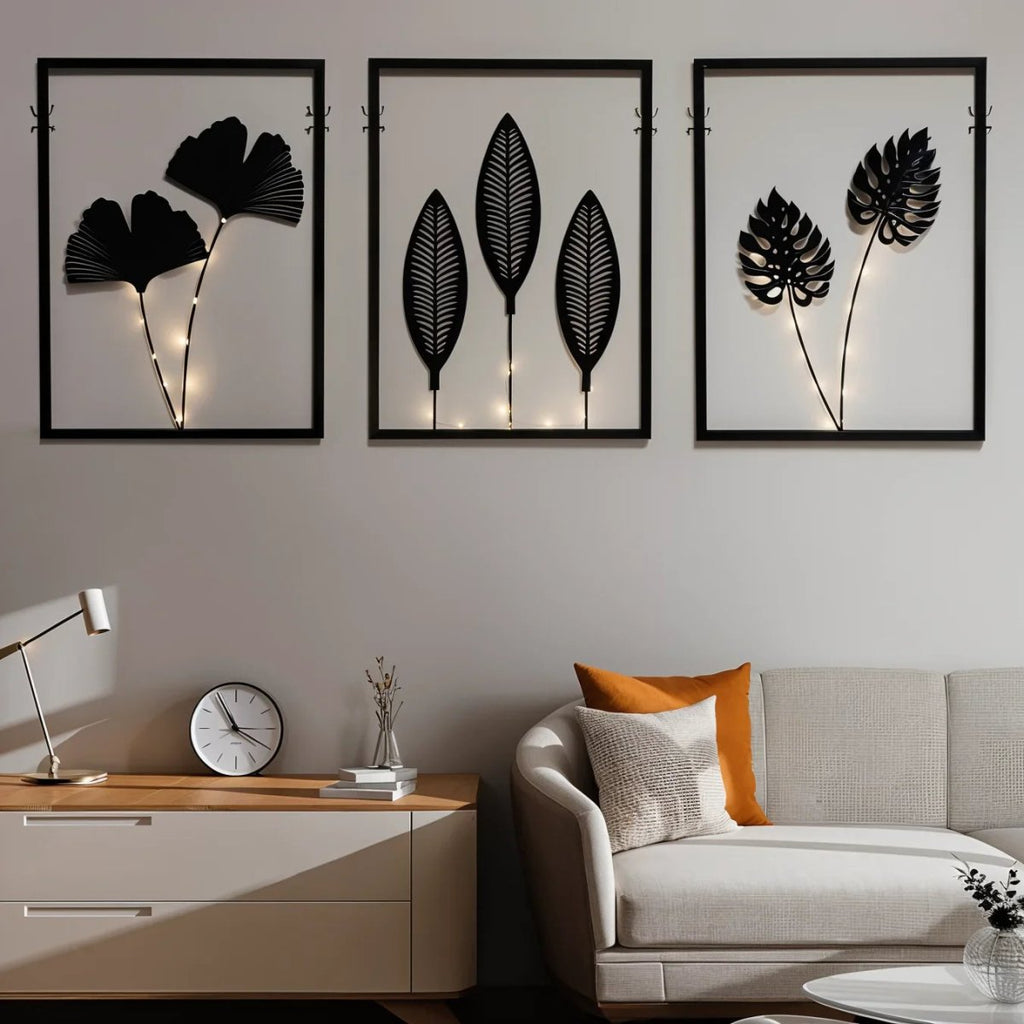 AuraNest Frame Lamp Bundle With Multicolor Lighting For Cozy Ambient Spaces
