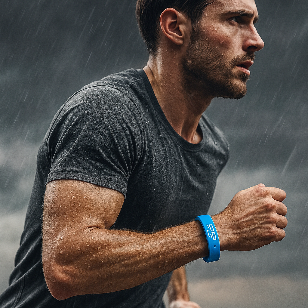 Digital Fitness Smartwatch With Waterproof Build And Haptic Alerts For Active Living