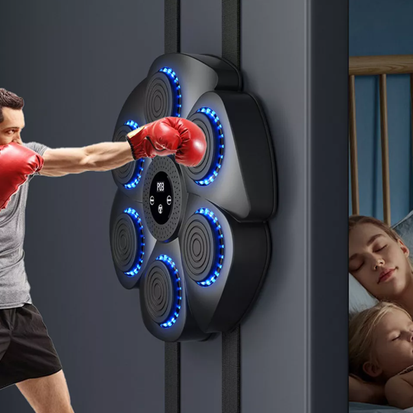 Dynamic Boxing Pad With Rhythm Cues For Better Coordination And Cardio