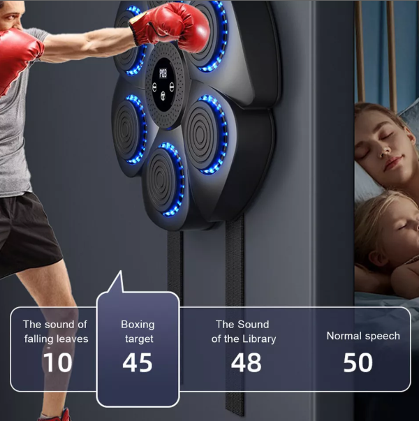 Dynamic Boxing Pad With Rhythm Cues For Better Coordination And Cardio
