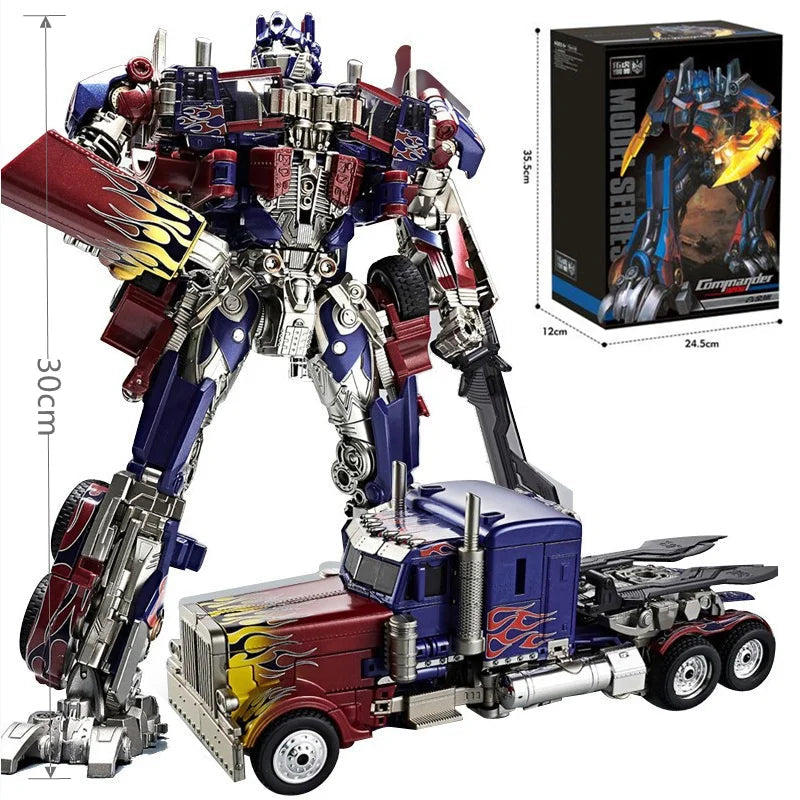 Dynamic Transformer Remote Control Robot Figure With Accessories 30cm Interactive Toy