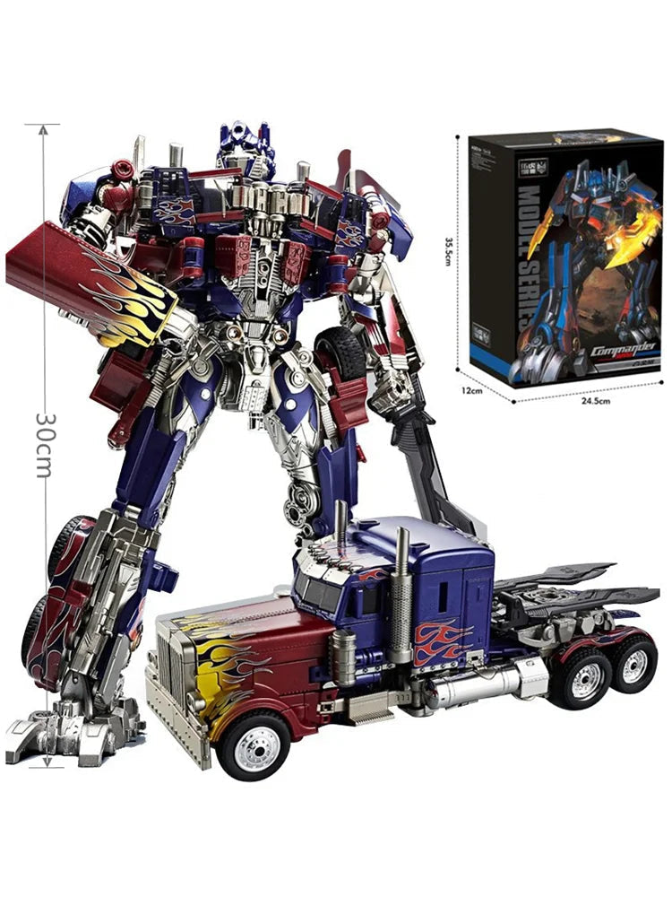 Dynamic Transformer Remote Control Robot Figure With Accessories 30cm Interactive Toy