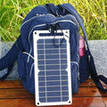 EcoCharge Solar Charger For Phones With USB Output Waterproof For Outdoors