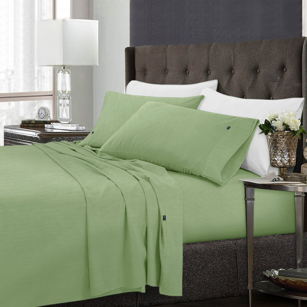 Eco Luxe Bamboo Sheets Set With Ultra-Soft Breathable Fabric For Hypoallergenic Comfort