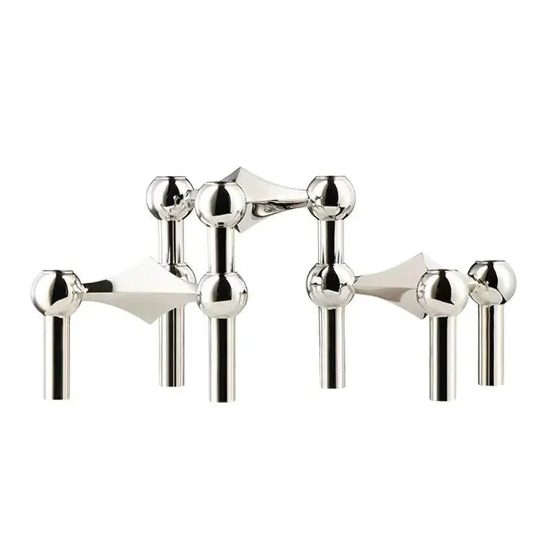 Modern Metal Candle Holder Centerpiece For Home Decor