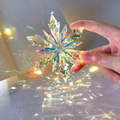 K9 Crystal Ornament Snowflake For Christmas Tree Decor