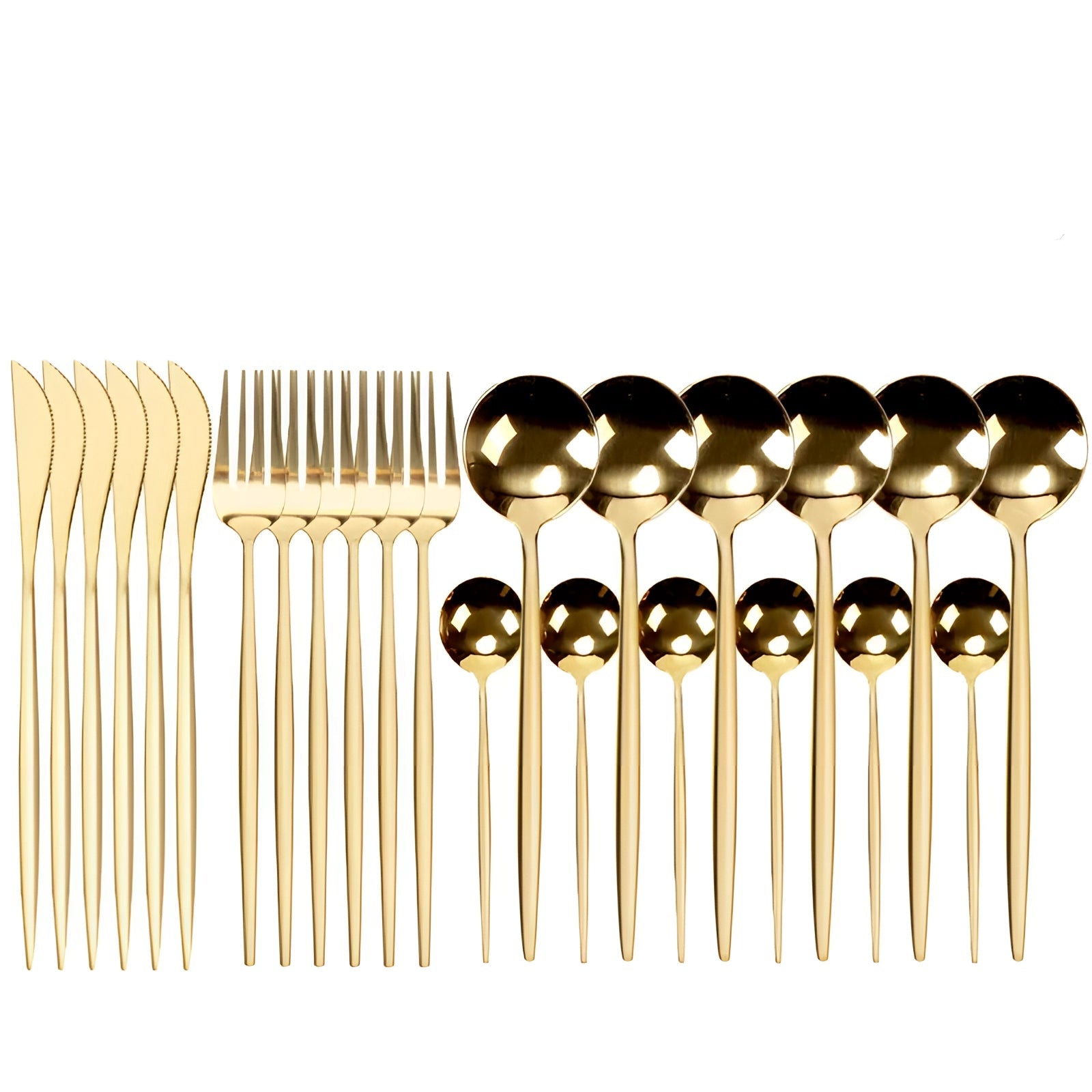 Matte Black Flatware Set With Portable Case For Outdoor Dining