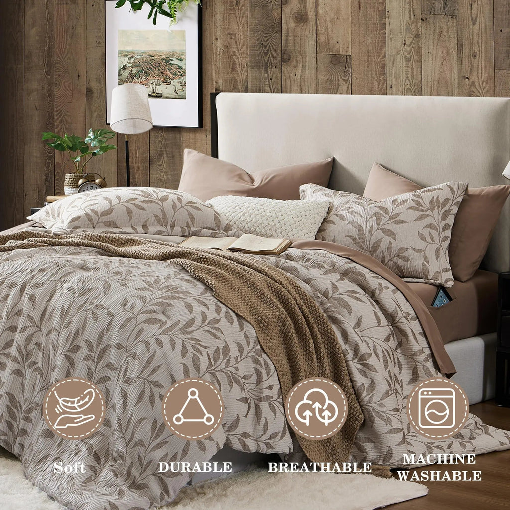 Floral Duvet Covering With Soft Microfiber And Hidden Zipper For Cozy Bedroom Style