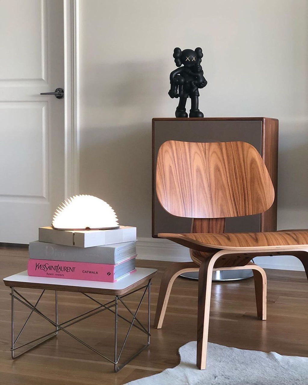Foldable Book Lamp With Wooden Cover And Adjustable Angles Night Light