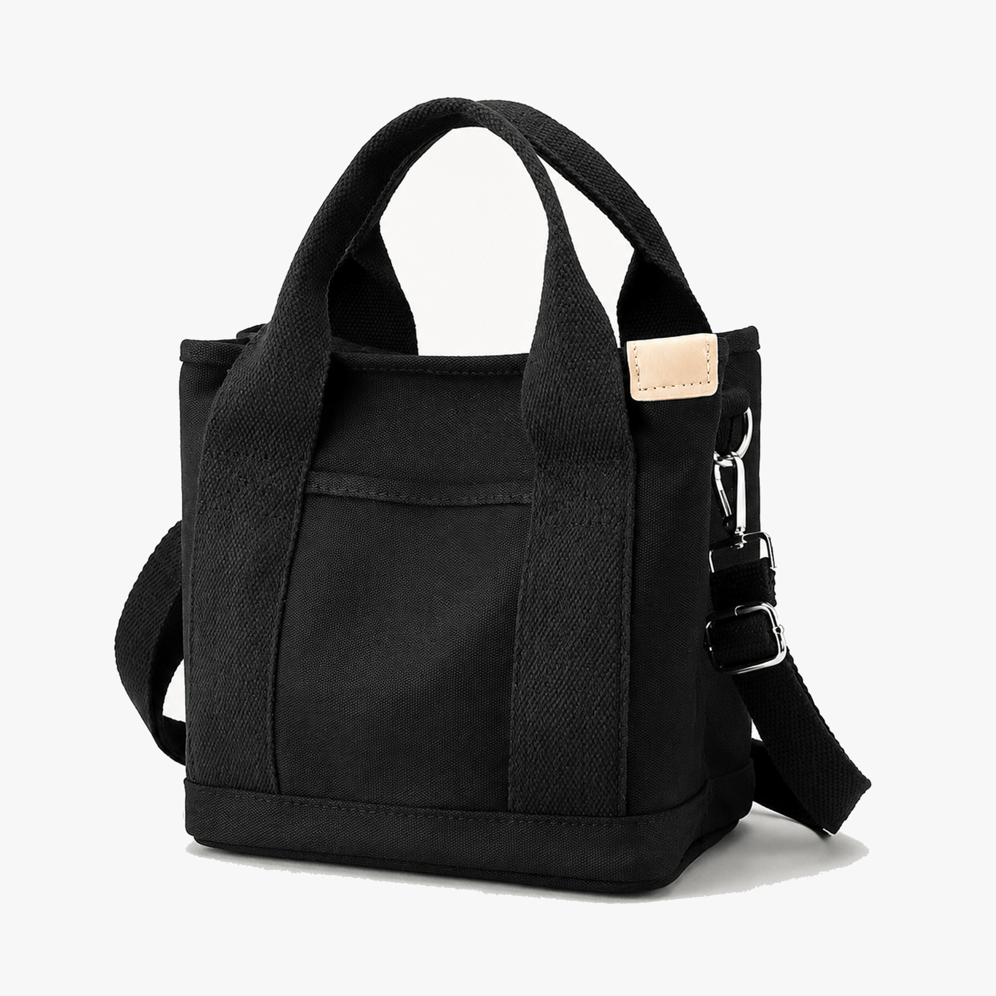Handmade Tote Bag With Multi Pocket Organization For Daily Use In Lightweight Canvas